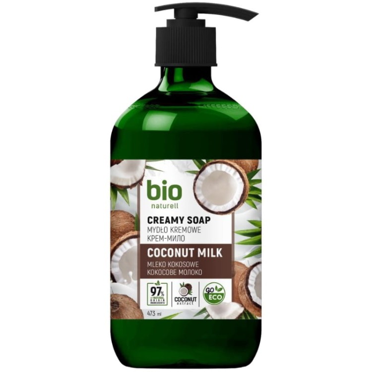 Bio Naturell Kremowe Mydło w płynie Mleko Kokosowe 473ml
