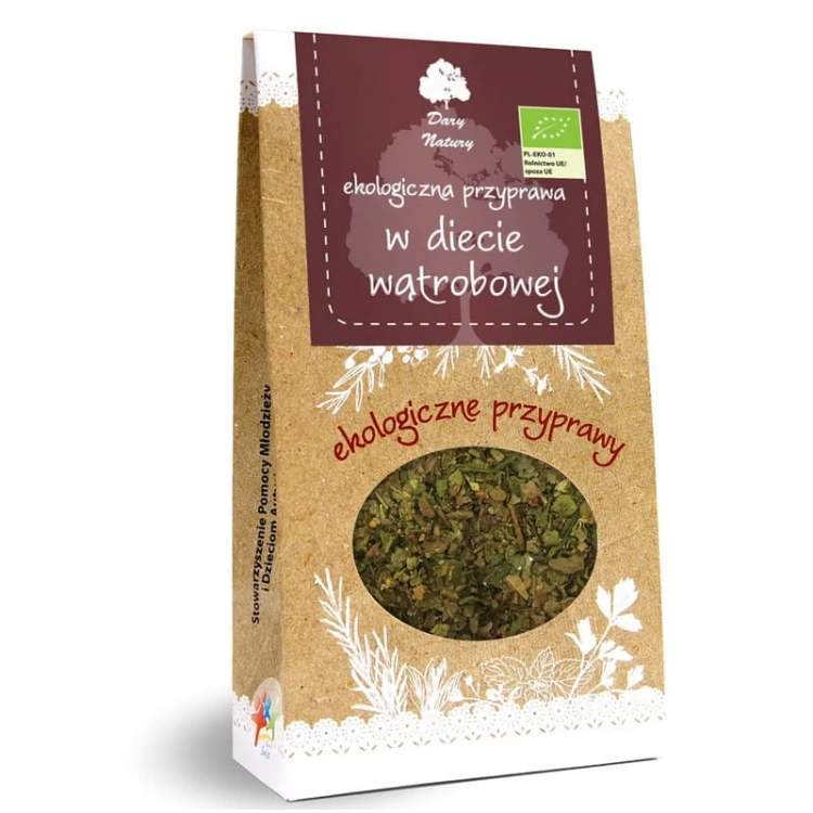Przyprawa w diecie wątrobowej EKO 40g