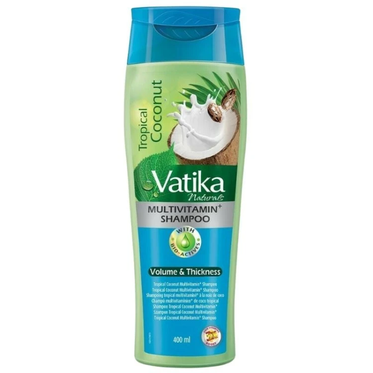 Vatika Szampon do włosów Tropikalny Kokos Zwiększajacy objętość 400ml
