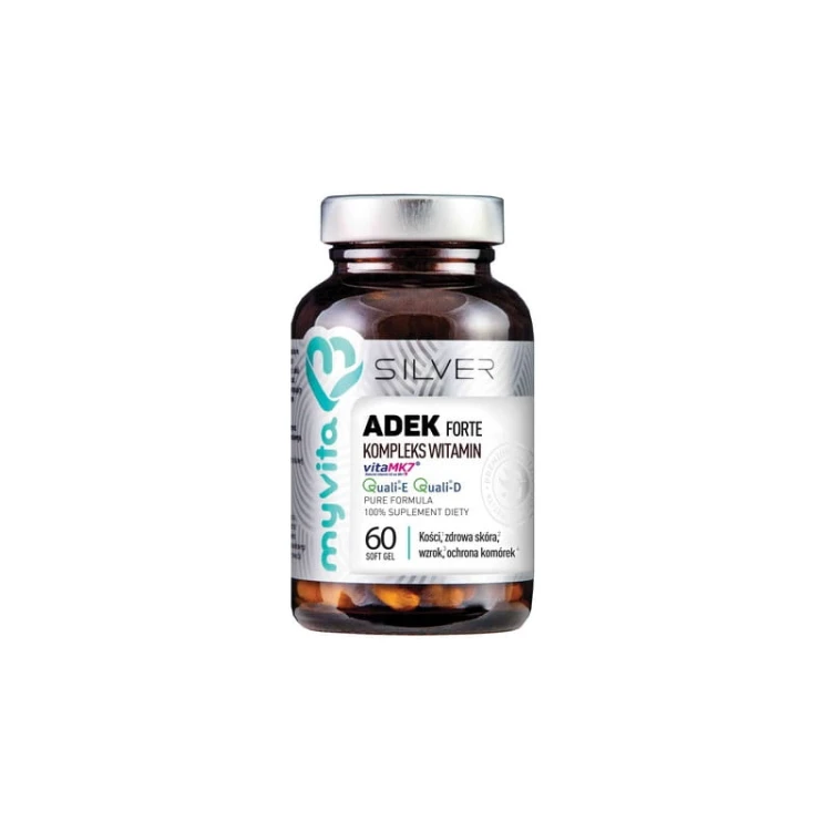 Silver Pure 100% Witamina ADEK Forte 60 kaps.