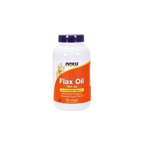 Flax Oil (Olej lniany) 1000mg 250 kaps.