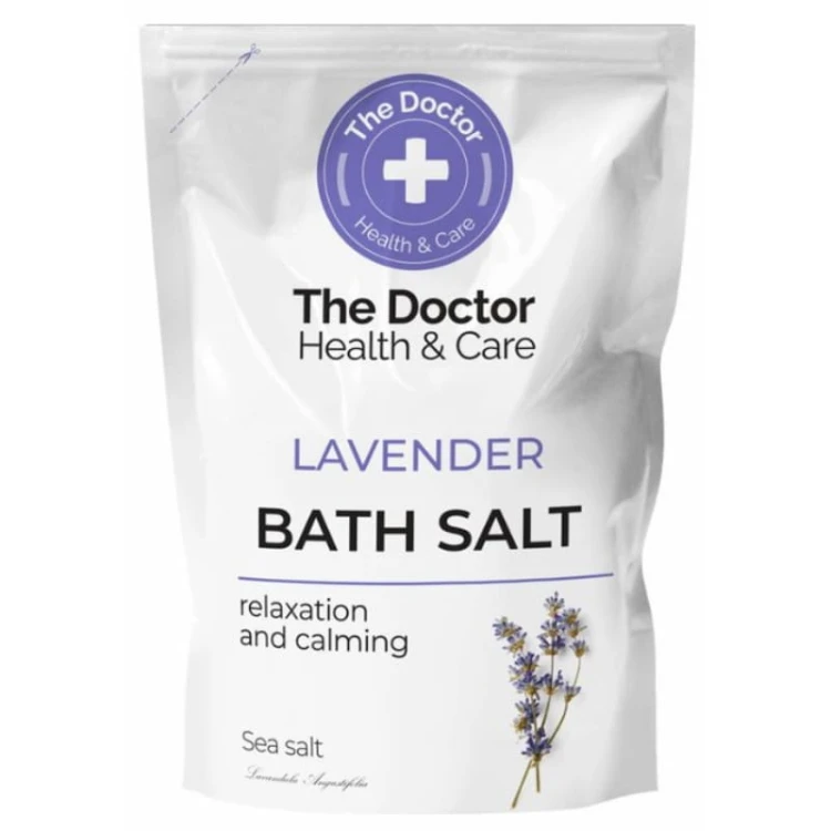 The Doctor Sól morska do kąpieli z olejem lawendowym Relaks 500g