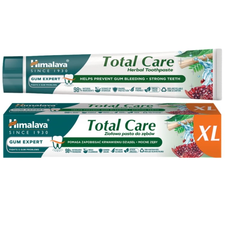 Pasta do zębów Himalaya Total Care Kompletna ochrona ziołowa 100ml