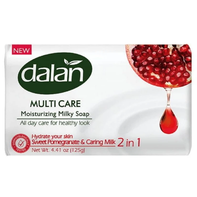 Dalan Multi Care Mydło toaletowe Słodki granat i mleko 150g