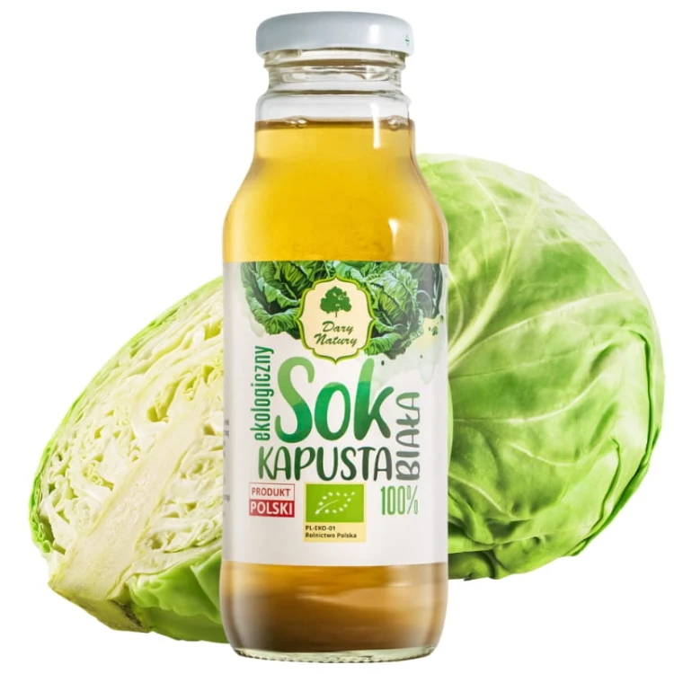 Sok z białej kapusty EKO 270ml