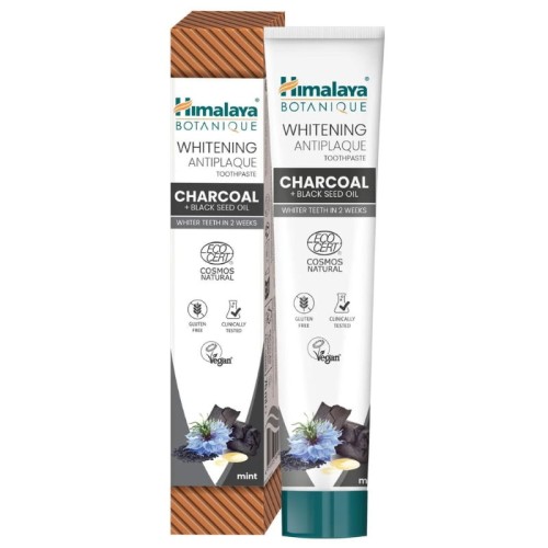 Pasta Botaniczna z węglem aktywnym i olejem z czarnuszki wybielająca 75ml