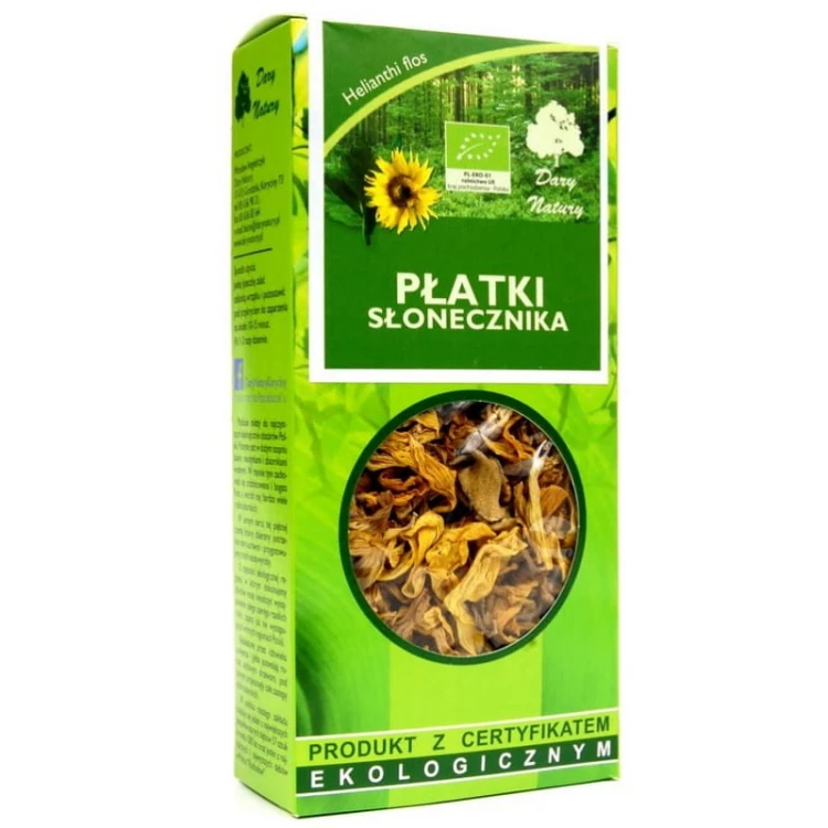 Słonecznik płatki (Helianthi flos) EKO 25g