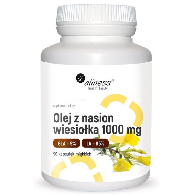 Olej z nasion wiesiołka 1000mg 90 kaps.