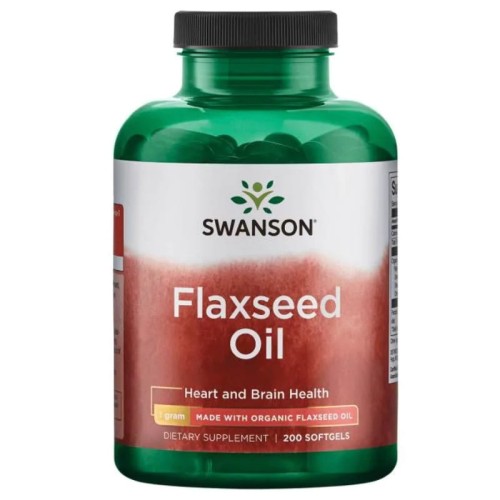 Flaxseed Oil 1000mg 200 kaps.
