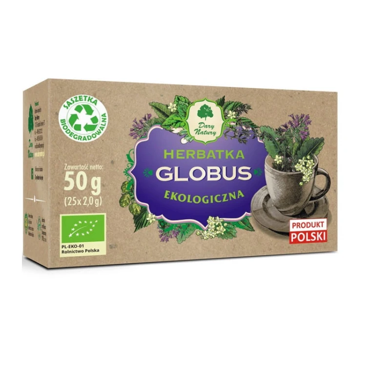 Herbatka Globus EKO 25x2g