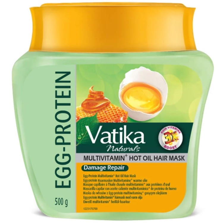 Vatika Maska do włosów Proteiny jajeczne 500g