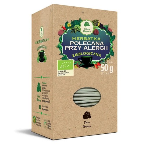 Herbatka Polecana przy alergii EKO 25x2g