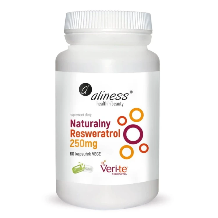Resweratrol 250mg 60 kaps.