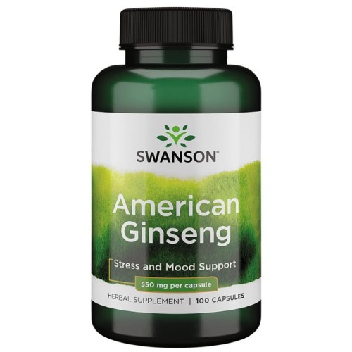 American Ginseng (żeń-szeń amerykański) 550mg 100 kaps.