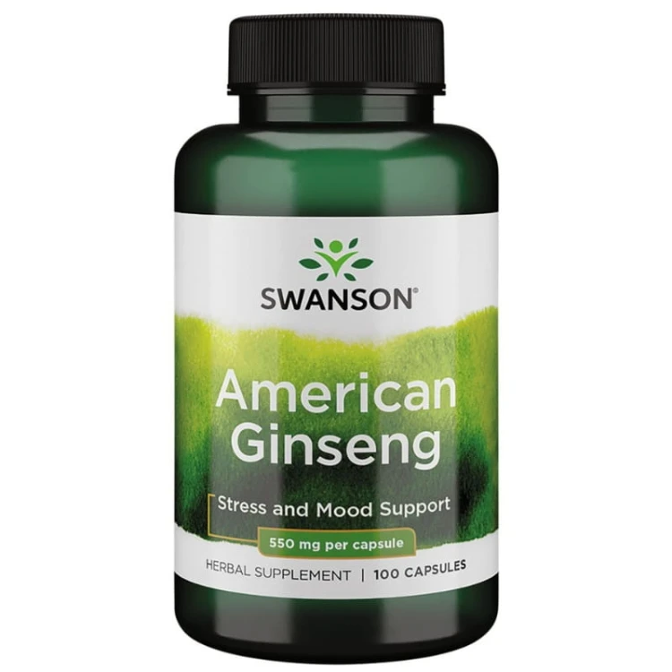 American Ginseng (żeń-szeń amerykański) 550mg 100 kaps.