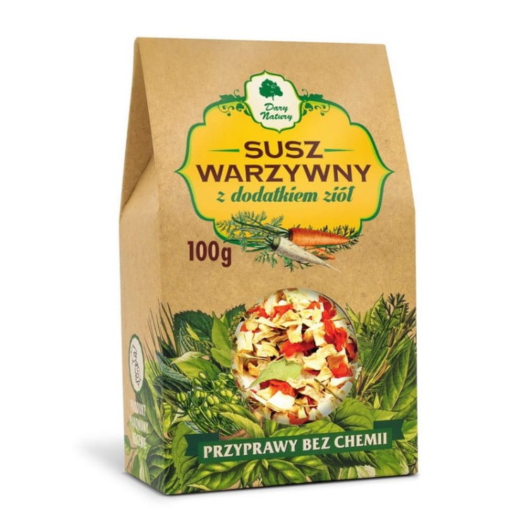 Susz warzywny z dodatkiem ziół 100g