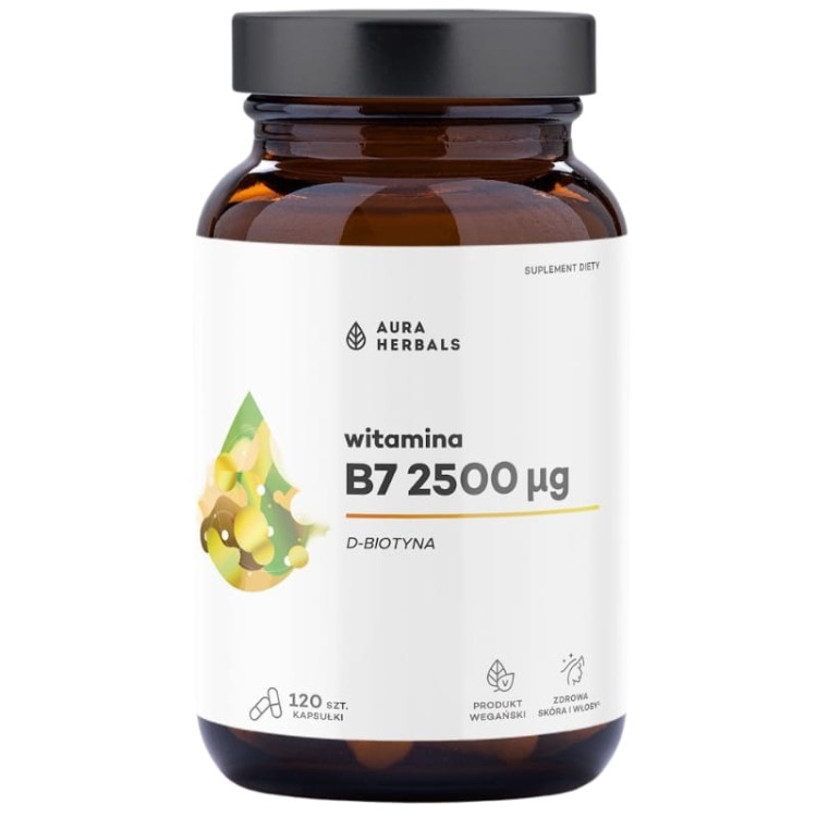 aura-herbals-witamina-b7-biotyna-2500ug-120-kapsulek