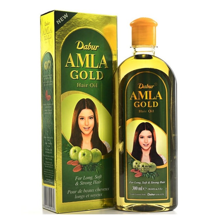 Olejek Amla Gold do włosów jasnych 300ml