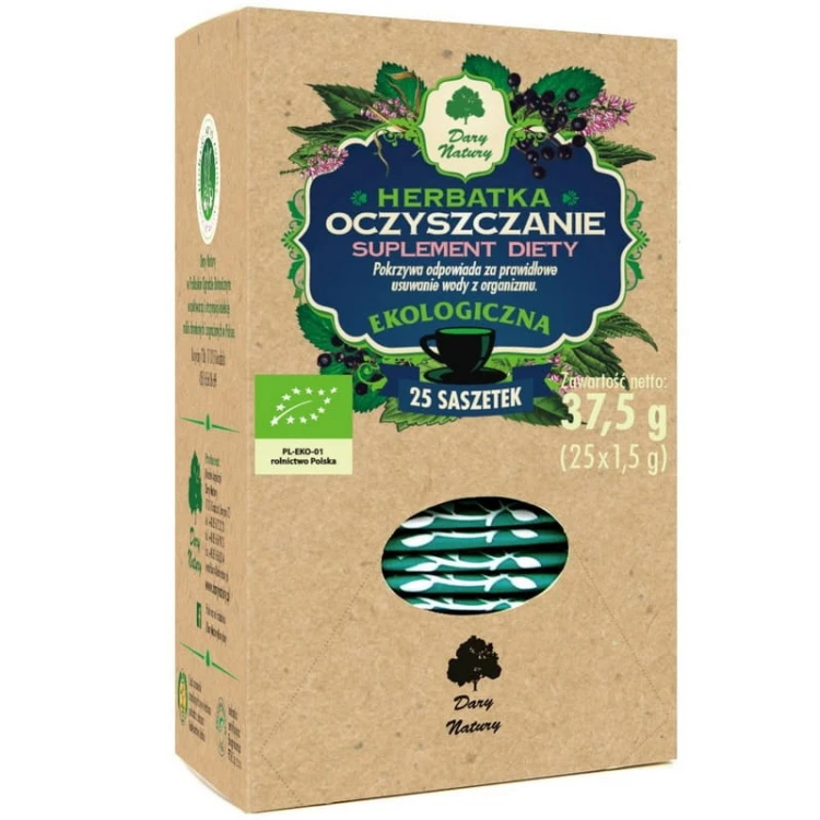 Herbatka Oczyszczanie EKO 25x1,5g