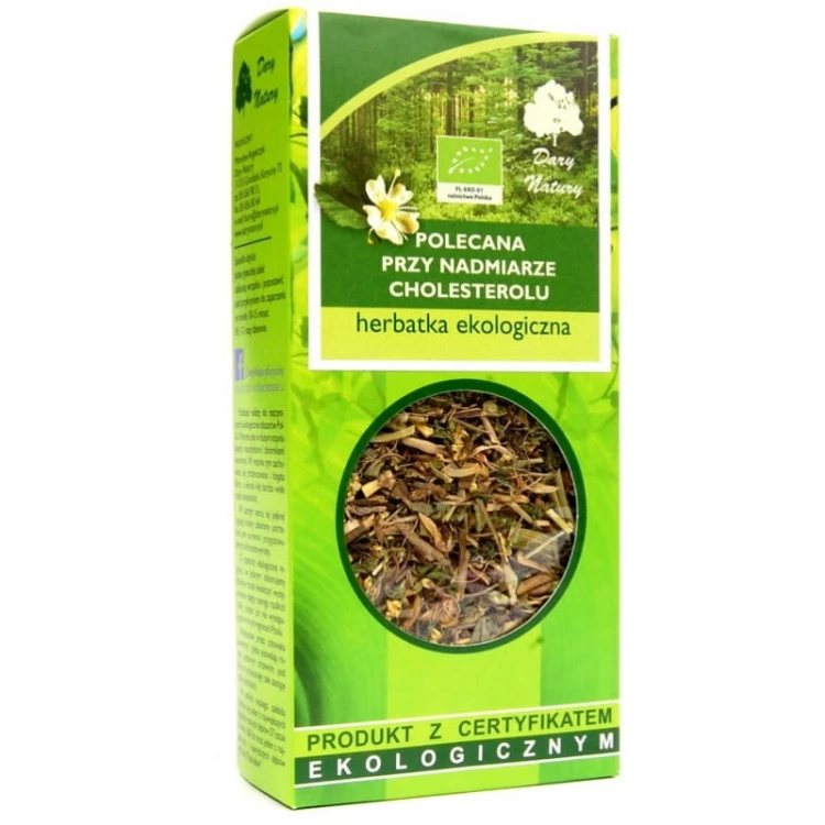 Herbartka polecana przy nadmiarze cholesterolu EKO 50g