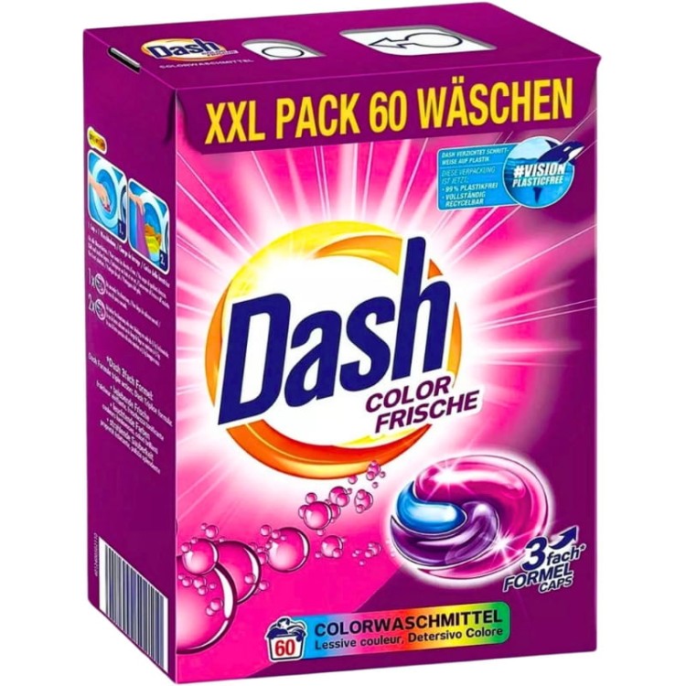 Dash Color Frische Kapsułki do prania COLOR 60 sztuk