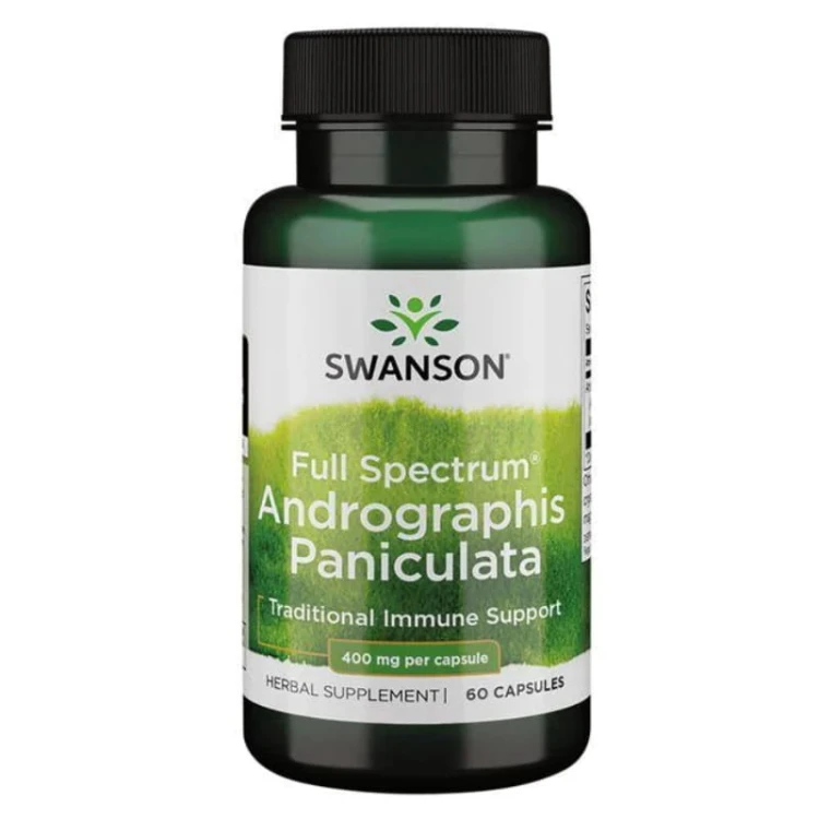 Full Spectrum Andrographis Paniculata 400mg 60 kaps.