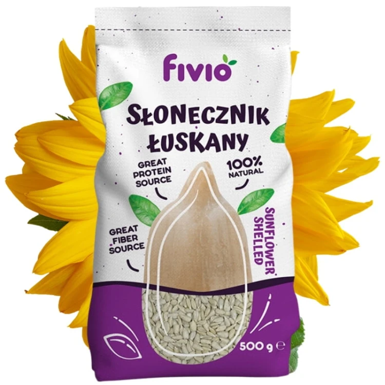 Słonecznik łuskany (Fivio) 500g