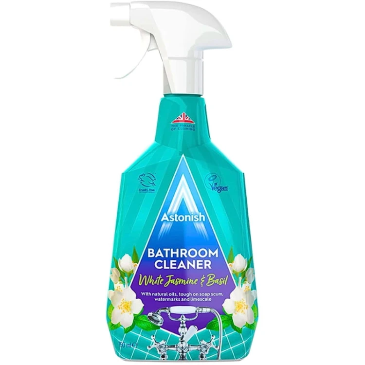 Astonish Płyn do Łazienki usuwa kamień Jaśmin &amp; Bazylia 750ml UK