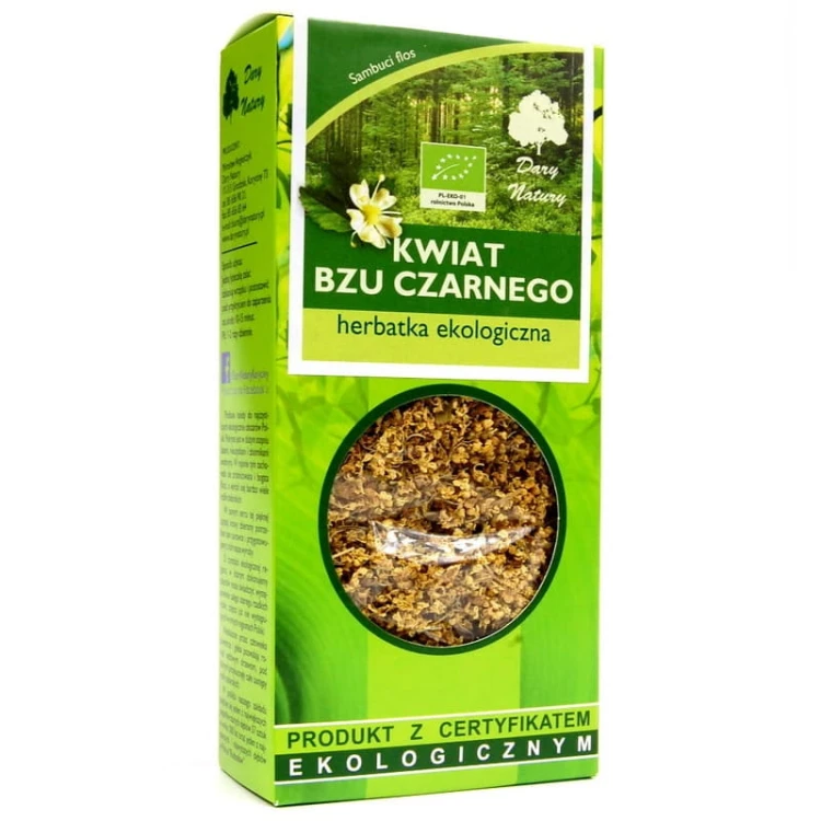 Bez czarny kwiat (Sambuci flos) EKO 50g
