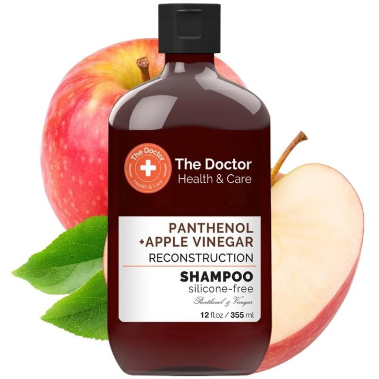 The Doctor Szampon do włosów Regeneracja Pantenol + Ocet jabłkowy 355ml