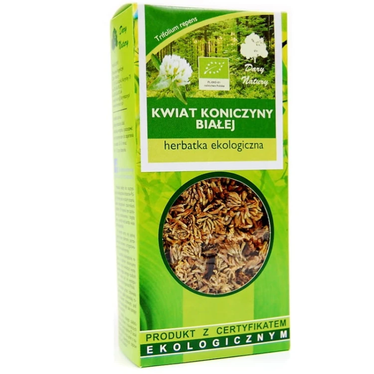 Koniczyna Biała kwiat (Trifolium repens) EKO 25g