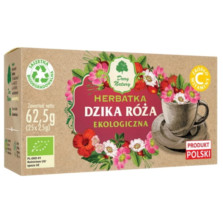 Herbatka Dzika róża EKO 25x2,5g