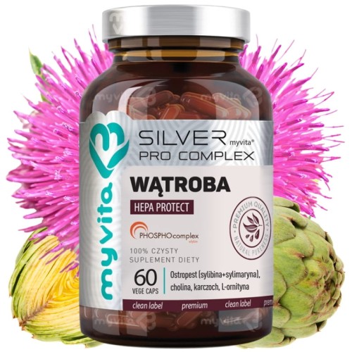 Silver Pure 100% Wątroba 60 kaps.