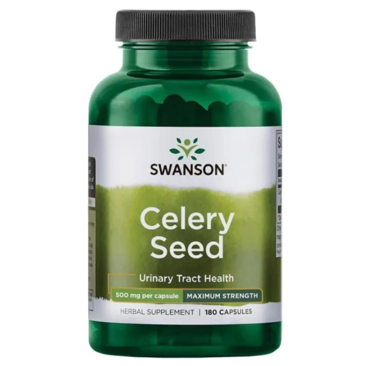 Celery Seed (nasiona selera) 500mg 180 kaps.