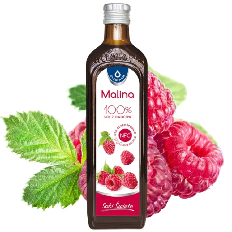 Sok z Malin 100% NFC 490ml