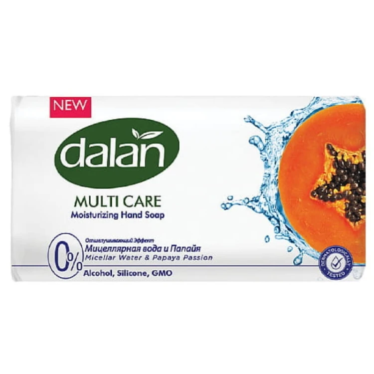 Dalan Multi Care Mydło toaletowe Woda micelarna i Papaja 75g