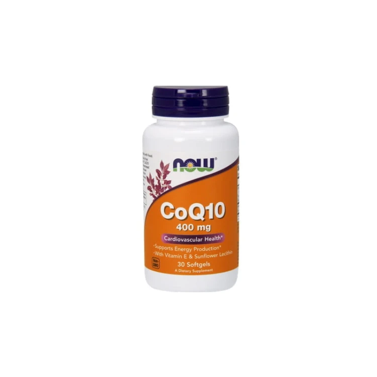 Koenzym Q10+ Lecytyna słonecznikowa + Witamina E 400mg 30 kaps.