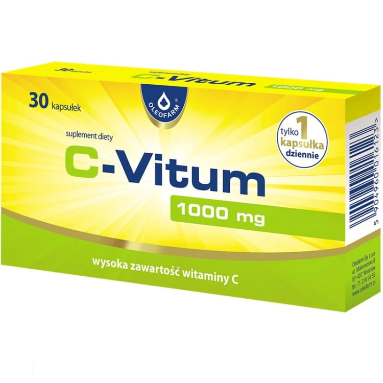 C-VITUM 1000mg 30 kaps.