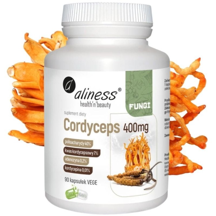 Cordyceps 400mg 90 kaps.
