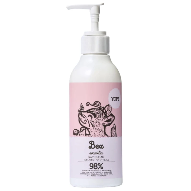 Naturalny balsam do ciała Bez Wanilia 300ml