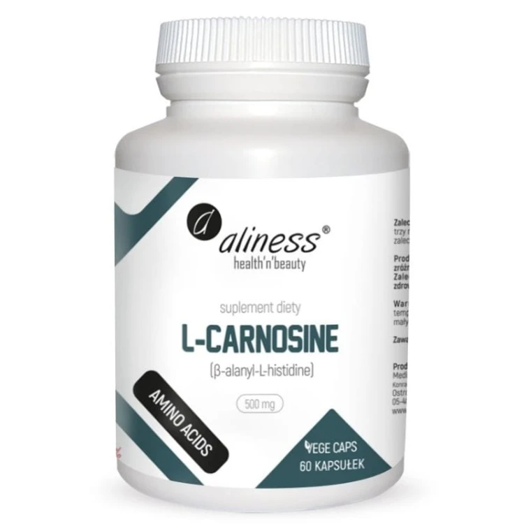L-Carnosine 500mg 60 kaps.