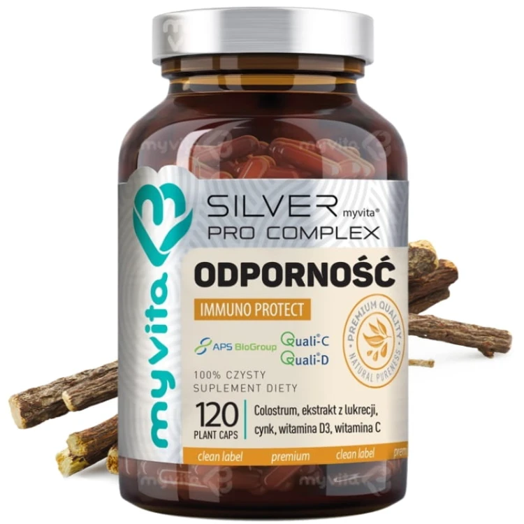 Silver Pure 100% Odporność 120 kaps.