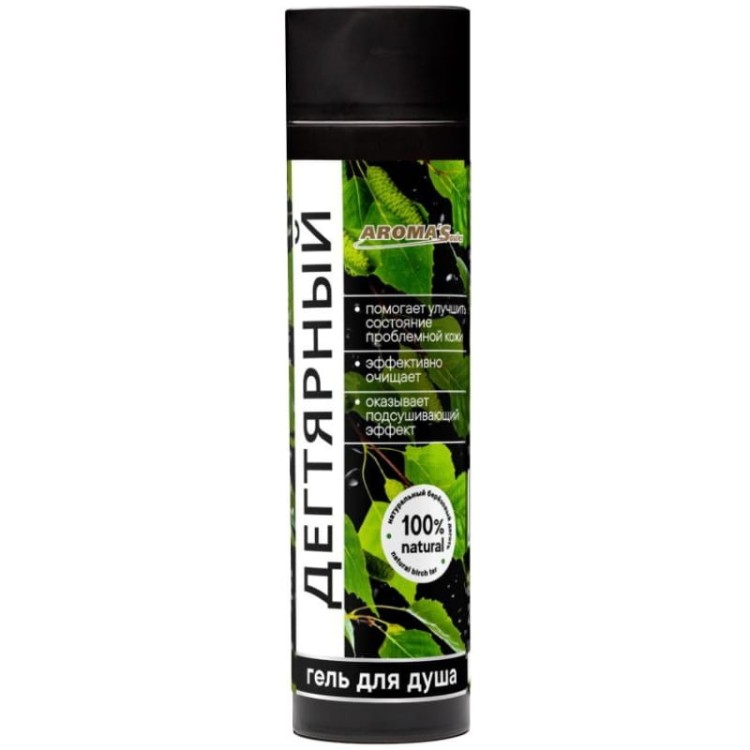 Aroma Saules Żel pod prysznic Dziegciowy 250ml
