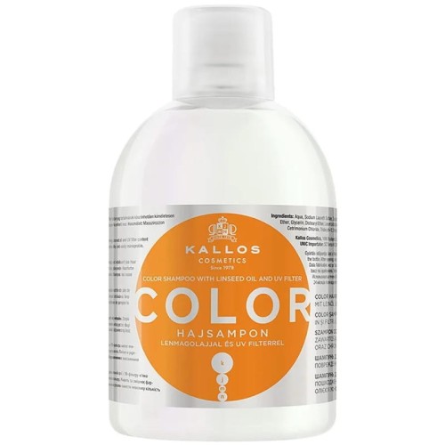 Kallos Cosmetics Szampon do włosów Color UV 1000ml