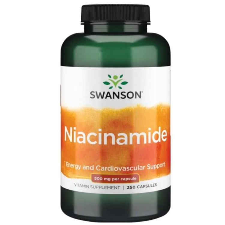 Niacinamide 500mg 250 kaps.