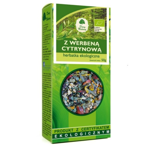 Herbatka z werbeną cytrynową EKO 50g