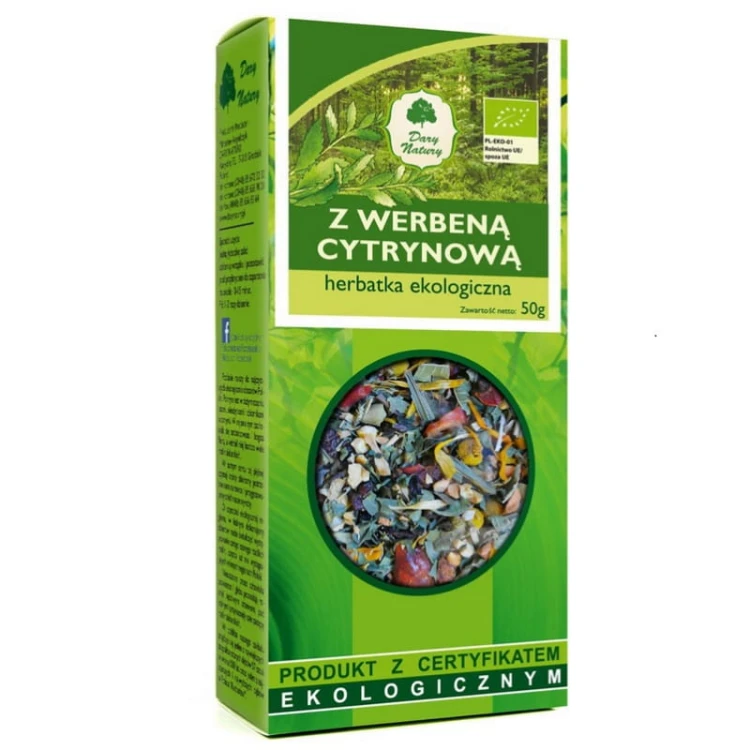 Herbatka z werbeną cytrynową EKO 50g