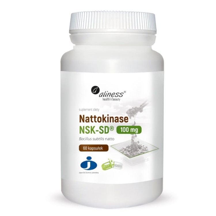 Nattokinase NSK-SD 100mg 60 kaps.