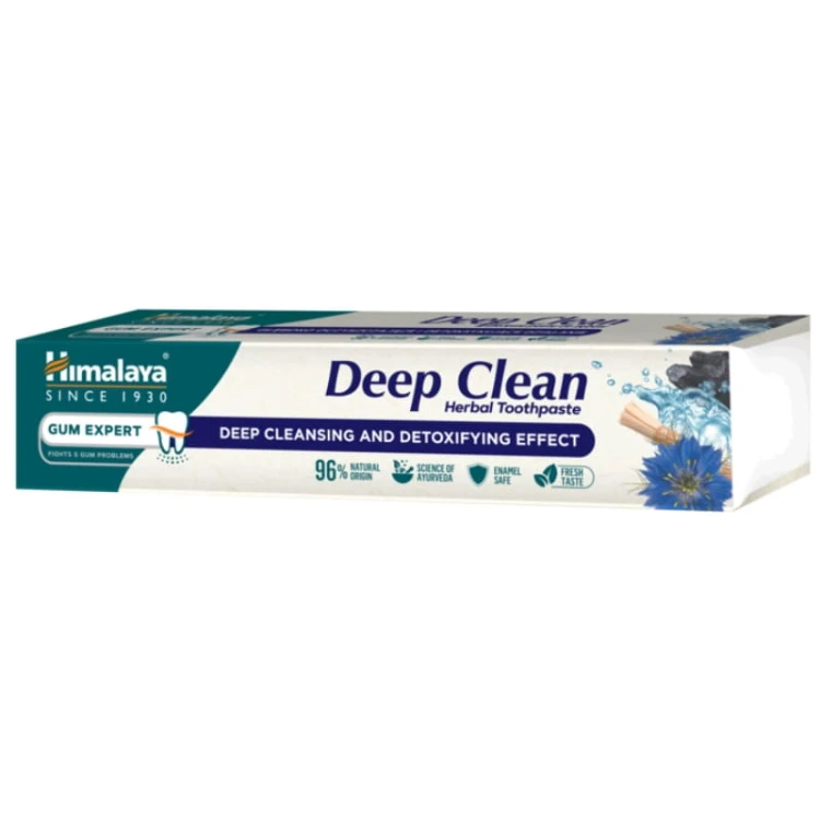 Pasta do zębów Himalaya Deep Clean ziołowa Głebokie oczyszczanie i detoksykacja 75 ml