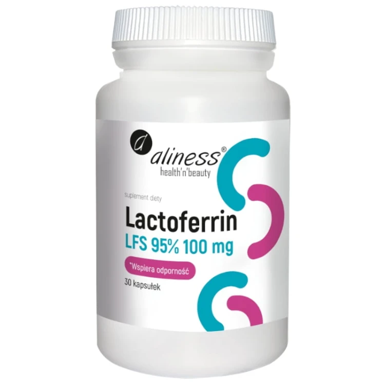 Laktoferyna (LFS 95%) 100mg 30 kaps.